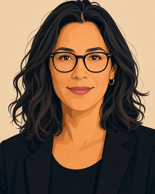 Minimalist Cartoon example portrait